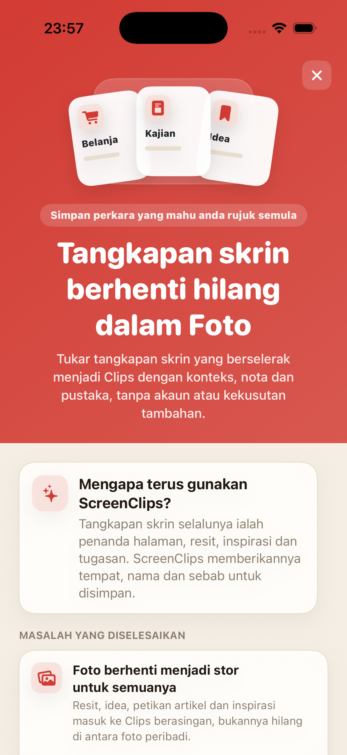Skrin ScreenClips Premium